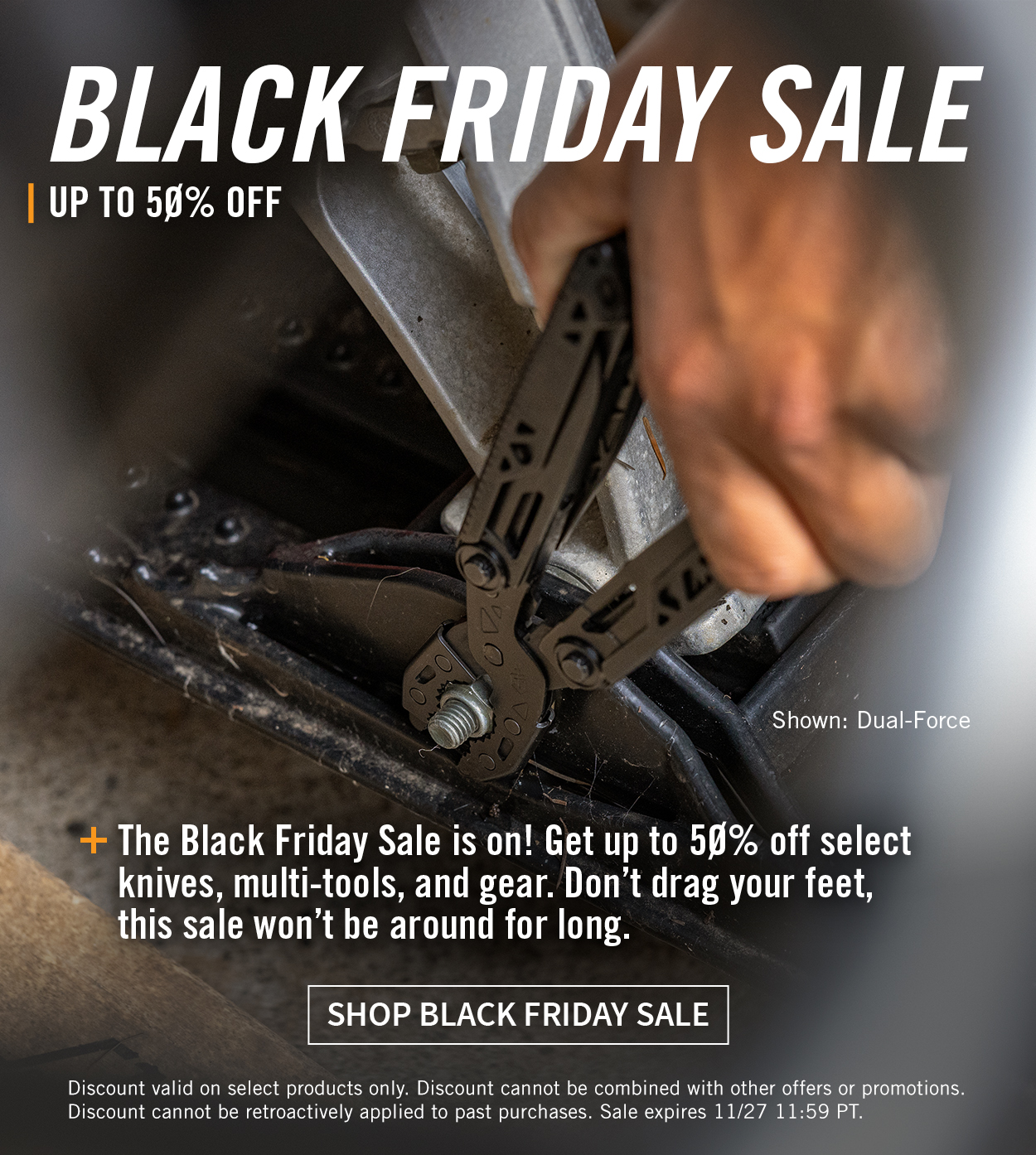 The Black Friday Sale is here. Gerber Gear